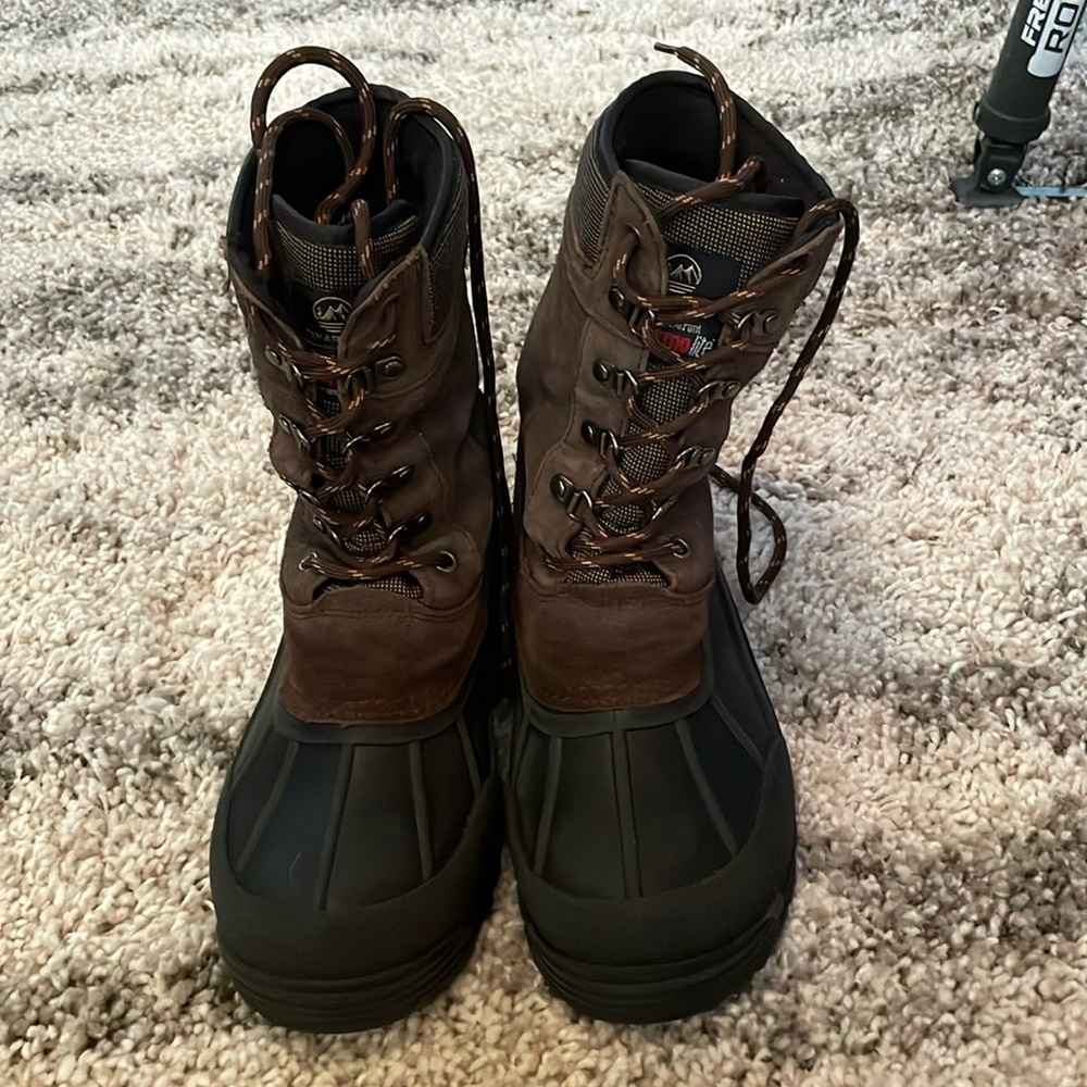 Tamarack Men's Tundra II Waterproof Winter Boots - Brown